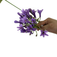 GNW Purple Artificial Agapanthus Africanus LZ-278 - Image 2