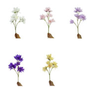 GNW Dark Purple Artificial 10-head Lily HD-11 - Image 3