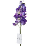 GNW Purple Artificial Vanda Orchids Real Touch XM-04