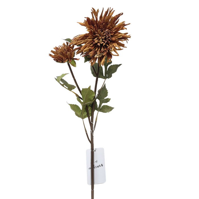 GNW Green Artificial Retro Fireworks Chrysanthemum Real Touch XM-09 - Image 3