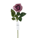 GNW Purple Artificial Single Garden Rose Real Touch QH-20