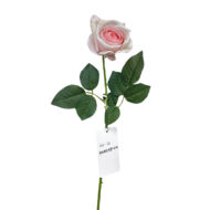 GNW White Artificial Single Garden Rose Real Touch QH-14 - Image 11