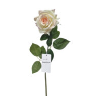 GNW Brown Artificial Single Garden Rose Real Touch QH-32 - Image 8
