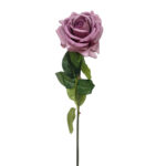 GNW Purple Artificial Single Garden Rose Real Touch QH-30