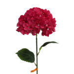 GNW Rose Red Artificial Hydrangea LRR-575
