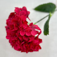 GNW Red Artificial Hydrangea LRR-581 - Image 2