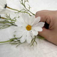GNW White Artificial Sunflower HH-08 - Image 2