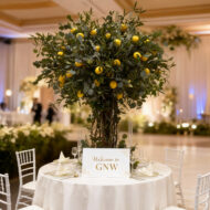 GNW Factory Wholesale Artificial Faux Tree at Table Centerpieces For Events Decor