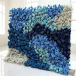 Factory Direct Sale Wholesale Artificial Flower Wall for Wedding Decoration Cheap