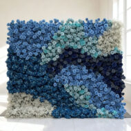 Factory Direct Sale Wholesale Artificial Flower Wall for Wedding Decoration Cheap - Image 3