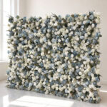 Wholesale Customizable Silk Floral Artificial Flower Wall for Wedding Decoration Business