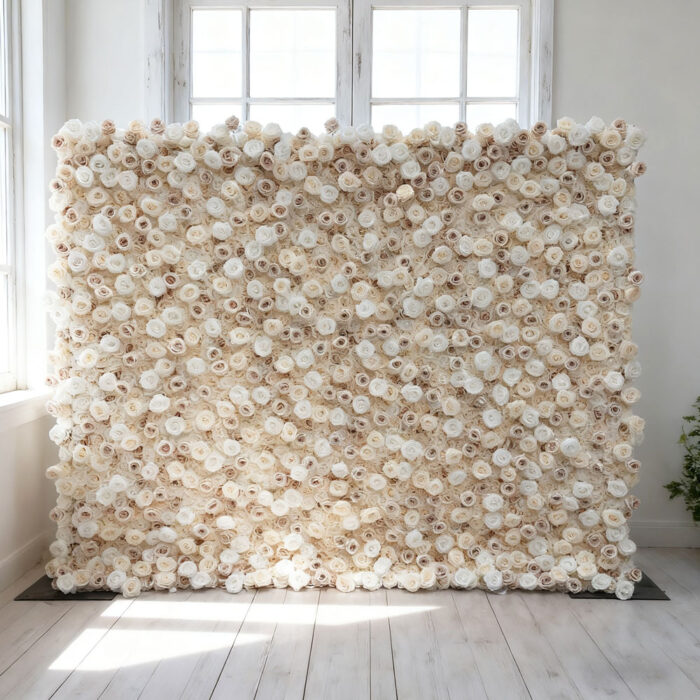 Unique Wholesale Artificial Floral Wall for Wedding Decoration Stand Out - Image 2