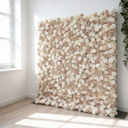 Unique Wholesale Artificial Floral Wall for Wedding Decoration Stand Out