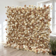 Bespoke Wholesale Silk Floral Artificial Flower Wall Design for Decor Party Display - Image 3