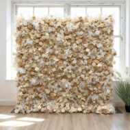 Specially made Wholesale Artificial Flower Wall for Wedding Decoration Niche