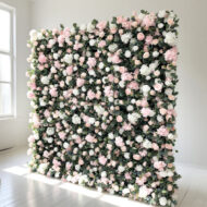 New Product ldeas for 2026 Bespoke Artificial Flower Wall Panel Wedding Decoration