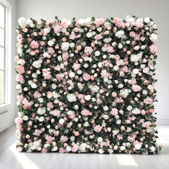New Product ldeas for 2026 Bespoke Artificial Flower Wall Panel Wedding Decoration - Image 3