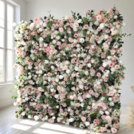 New Design Premium 2026 Collection Artificial Flower Wall for Wedding Supplies - Image 3