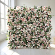 New Design Premium 2026 Collection Artificial Flower Wall for Wedding Supplies