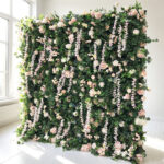 New Arrivals 2026 Stock Available Artificial Flower Wall for Wedding Stage Decoration