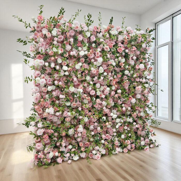 New Stock Arrival of 2026 Hot Style Artificial Flower Wall for Home Decor Party - Image 3