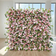 New Product Explosion 2026 7D Realistic Artificial Flower Wall for Wedding - Image 3