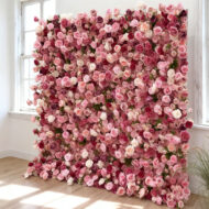 2026 NewInnovations in Fire Retardant Artificial Flower Wall Panel for Safe Wedding Decoration - Image 3