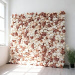 Wholesale Customizable Artificial Flower Wall For Wedding Backdrop And Banquet Hall Decoration