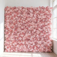 Hot Sale Artificial Flower Backdrop Wall Floral Panel For Romantic Wedding Decoration For Church Garden Or Indoor Events - Image 2