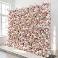 Luxury Wedding Decor Premium Silk Flower Backdrop Wall For Bridal Party And Event Background - Image 3