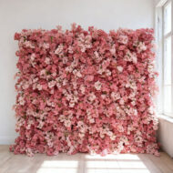 Wholesale Artificial Wedding Flower Wall Backdrop For Wedding Ceremony And Party Decoration - Image 2