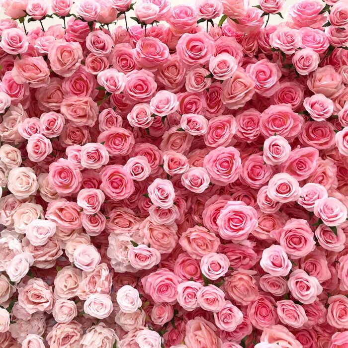 2026 New Design Premium Silk Floral Artificial Flower Wall Backdrop for Home Decor Party - Image 2