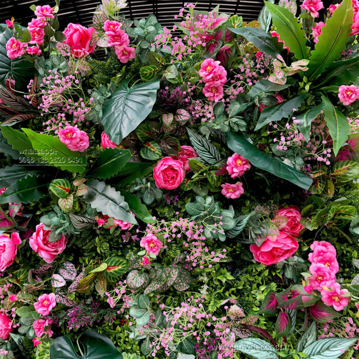 Wholesale of New Products 2026 Lily Artificial Flower Wall for Wedding Decoration - Image 2