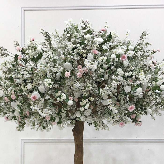 High Quality Artificial Cherry Blossom Tree With Rose Flower Centerpieces Wedding - Image 2