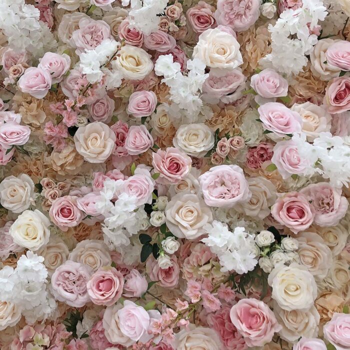 Luxury Wedding Decor Premium Silk Flower Backdrop Wall For Bridal Party And Event Background - Image 2
