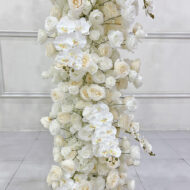 Luxury Wedding Arch Backdrop With High Quality Artificial Flowers - Image 2