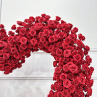 Custom Wholesale Wedding Decoration Flower Arch Artificial Blooms Wedding Arch Arrangements - Image 2