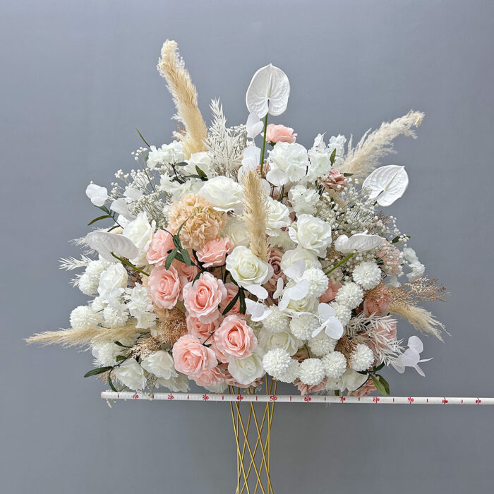 Wholesale Artificial Floral Centerpieces for Wedding Table, Real Touch Feeling, Hot Sale and Fast Shipping - Image 2