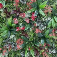 Direct Selling Factory Silk Floral Artificial Flower Wall for Wedding Decoration Customizable - Image 2