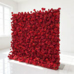 Factory Direct Sale Wedding Event Party Stage Artificial Flower Decor Wall Floral Panel Backdrop