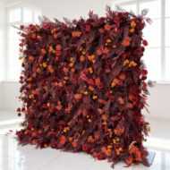 High-End Silk Artificial Wedding Flowers Dreamy 5D Artificial Flowers Wall Panel Background For Party Wedding Decoration