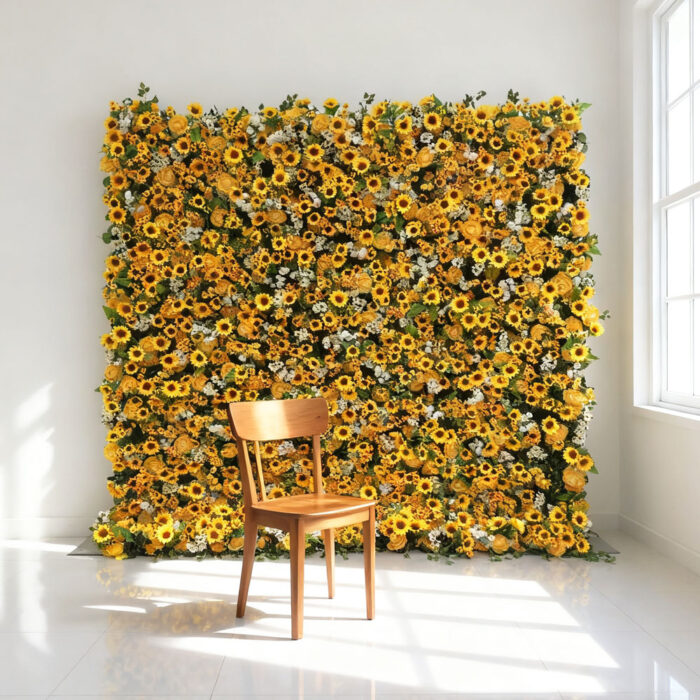 New Innovation 2026 Shape-Retaining Artificial Flower Wall Panel for Wedding Decoration - Image 3