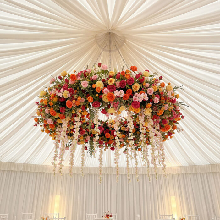 Wholesale Artificial Real Touch Decor Wisteria Flower Ceiling For Weddings - Image 2