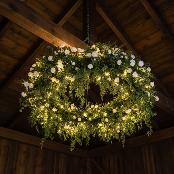 Manufacture Making Suppliers Artificial Flower Vine Wisteria Ceiling Decor For Weddings - Image 2