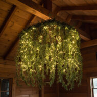 Wholesale Floral Decor Romantic Purple Wisteria Ceiling For Weddings Fast Ship - Image 2