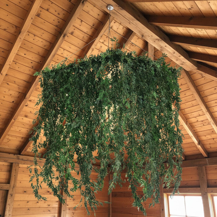 Wholesale Floral Decor Romantic Purple Wisteria Ceiling For Weddings Fast Ship - Image 3