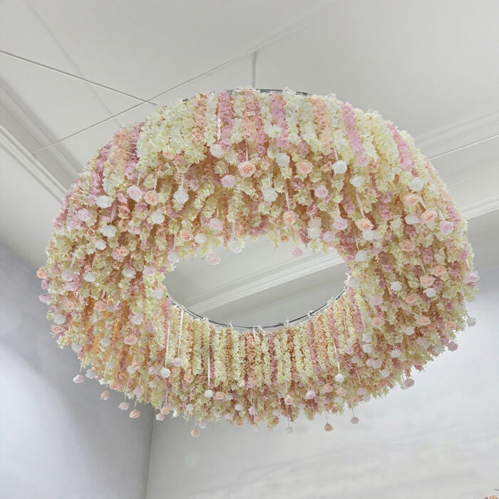 Wholesale Elegant Faux Artificial Wisteria Flowers Ceiling For Events and Decor - Image 5