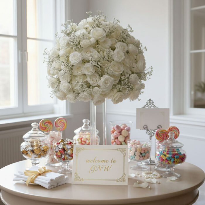 Elegant Wedding Flowers Decorations with Floral Centerpieces, High Quality Artificial Flowers, Free Sample Available - Image 3