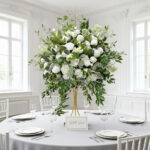 Elegant Wedding Flowers Decorations and Centerpieces Set, Artificial but Real Look, Support Customize