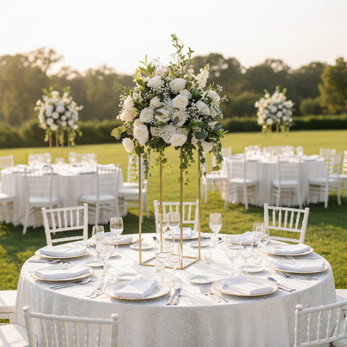 Custom Wedding Events Decoration Table Runner Centerpieces Wholesale - Image 3
